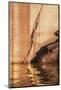 Utah, Glen Canyon National Recreation Area. Tapestry Wall and Reflection Detail at Sunrise-Judith Zimmerman-Mounted Photographic Print