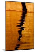 Utah, Glen Canyon National Recreation Area. Tapestry Wall Reflection Detail at Sunrise-Judith Zimmerman-Mounted Photographic Print