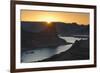 Utah, Glen Canyon National Recreation Area. View from Alstrom Point Overlook, Gunsight Butte-Judith Zimmerman-Framed Photographic Print