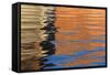 Utah, Glen Canyon Nra. Abstract of Cliff Reflection in Lake Powell-Jaynes Gallery-Framed Stretched Canvas