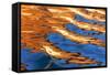 Utah, Glen Canyon Nra. Abstract of Cliff Reflection in Lake Powell-Jaynes Gallery-Framed Stretched Canvas