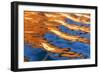 Utah, Glen Canyon Nra. Abstract of Cliff Reflection in Lake Powell-Jaynes Gallery-Framed Photographic Print