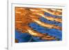 Utah, Glen Canyon Nra. Abstract of Cliff Reflection in Lake Powell-Jaynes Gallery-Framed Photographic Print