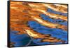 Utah, Glen Canyon Nra. Abstract of Cliff Reflection in Lake Powell-Jaynes Gallery-Framed Stretched Canvas