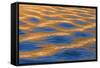 Utah, Glen Canyon Nra. Abstract of Cliff Reflection in Lake Powell-Jaynes Gallery-Framed Stretched Canvas