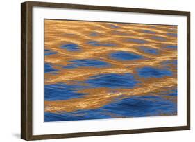 Utah, Glen Canyon Nra. Abstract of Cliff Reflection in Lake Powell-Jaynes Gallery-Framed Photographic Print