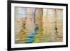 Utah, Glen Canyon Nra. Abstract of Cliff Reflection in Lake Powell-Jaynes Gallery-Framed Photographic Print