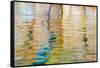 Utah, Glen Canyon Nra. Abstract of Cliff Reflection in Lake Powell-Jaynes Gallery-Framed Stretched Canvas