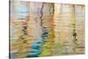 Utah, Glen Canyon Nra. Abstract of Cliff Reflection in Lake Powell-Jaynes Gallery-Stretched Canvas