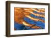 Utah, Glen Canyon Nra. Abstract of Cliff Reflection in Lake Powell-Jaynes Gallery-Framed Photographic Print