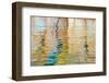 Utah, Glen Canyon Nra. Abstract of Cliff Reflection in Lake Powell-Jaynes Gallery-Framed Photographic Print