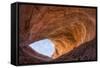 Utah, Glen Canyon Nra. Sandstone Alcove in Fifty Mile Canyon-Jaynes Gallery-Framed Stretched Canvas