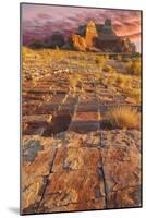 Utah, Glen Canyon Nra. Sunset on Sandstone Formations-Jaynes Gallery-Mounted Photographic Print