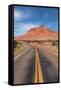 Utah, Highway 24 in Capitol Reef National Park-Alan Majchrowicz-Framed Stretched Canvas