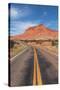 Utah, Highway 24 in Capitol Reef National Park-Alan Majchrowicz-Stretched Canvas