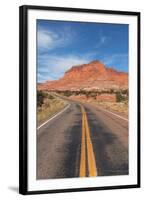 Utah, Highway 24 in Capitol Reef National Park-Alan Majchrowicz-Framed Photographic Print