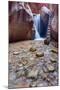 Utah, Kanarraville, Kanarra Creek Canyon and Waterfall-Jamie And Judy Wild-Mounted Photographic Print