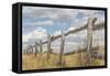 Utah, Manti-La Sal National Forest. Old Wooden Fence-Jaynes Gallery-Framed Stretched Canvas