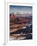 Utah, Moab, Canyonlands National Park, Buck Canyon Overlook, Winter, USA-Walter Bibikow-Framed Photographic Print