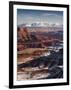 Utah, Moab, Canyonlands National Park, Buck Canyon Overlook, Winter, USA-Walter Bibikow-Framed Photographic Print