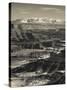 Utah, Moab, Canyonlands National Park, Buck Canyon Overlook, Winter, USA-Walter Bibikow-Stretched Canvas