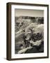 Utah, Moab, Canyonlands National Park, Grand View Overlook, Winter, USA-Walter Bibikow-Framed Photographic Print