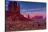 Utah, Monument Valley Navajo Tribal Park. Eroded Formations-Jay O'brien-Stretched Canvas