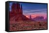 Utah, Monument Valley Navajo Tribal Park. Eroded Formations-Jay O'brien-Framed Stretched Canvas