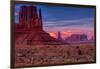 Utah, Monument Valley Navajo Tribal Park. Eroded Formations-Jay O'brien-Framed Photographic Print