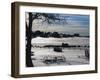 Utah, Mt. Carmel Junction, Buffalo Ranch, Winter, USA-Walter Bibikow-Framed Photographic Print