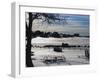 Utah, Mt. Carmel Junction, Buffalo Ranch, Winter, USA-Walter Bibikow-Framed Photographic Print