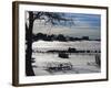 Utah, Mt. Carmel Junction, Buffalo Ranch, Winter, USA-Walter Bibikow-Framed Photographic Print