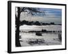 Utah, Mt. Carmel Junction, Buffalo Ranch, Winter, USA-Walter Bibikow-Framed Photographic Print