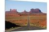 Utah, Navajo Nation, U.S. Route 163 Heading Towards Monument Valley-David Wall-Mounted Premium Photographic Print