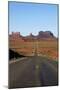 Utah, Navajo Nation, U.S. Route 163 Heading Towards Monument Valley-David Wall-Mounted Photographic Print