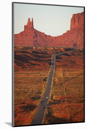 Utah, Navajo Nation, U.S. Route 163 Heading Towards Monument Valley-David Wall-Mounted Photographic Print