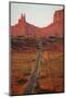 Utah, Navajo Nation, U.S. Route 163 Heading Towards Monument Valley-David Wall-Mounted Photographic Print