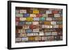 Utah, Old Number Plates at Hole N the Rock Tourist Center-David Wall-Framed Photographic Print