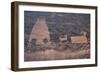 Utah, Owl Panel with Big Horn Sheep, Ancient Petroglyph-Judith Zimmerman-Framed Photographic Print