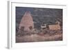 Utah, Owl Panel with Big Horn Sheep, Ancient Petroglyph-Judith Zimmerman-Framed Photographic Print