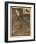 Utah - Panoramic Map-Lantern Press-Framed Art Print