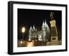 Utah, Salt Lake City, Mormon Theatre Monument in Honour of Brigham Young and the Pioneers, USA-Christian Kober-Framed Photographic Print