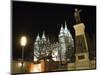 Utah, Salt Lake City, Mormon Theatre Monument in Honour of Brigham Young and the Pioneers, USA-Christian Kober-Mounted Photographic Print