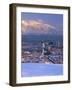 Utah State Capitol with the Wasatch Mountains, Salt Lake City, Utah-Scott T^ Smith-Framed Photographic Print