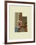 Utah State Map-Lanre Adefioye-Framed Giclee Print