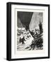 Utah: the Recent Snow Slide in the Wahsatch Mountains Effects of the Avalanche in the Town of Alta-null-Framed Giclee Print