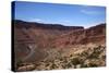 Utah, Us Route 191 and Zigzag Road Entering Arches National Park-David Wall-Stretched Canvas