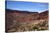 Utah, Us Route 191 and Zigzag Road Entering Arches National Park-David Wall-Stretched Canvas