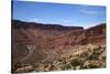 Utah, Us Route 191 and Zigzag Road Entering Arches National Park-David Wall-Stretched Canvas