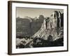 Utah, Virgin, Traffic on the Zion-Mt, Carmel Highway, Winter, USA-Walter Bibikow-Framed Photographic Print